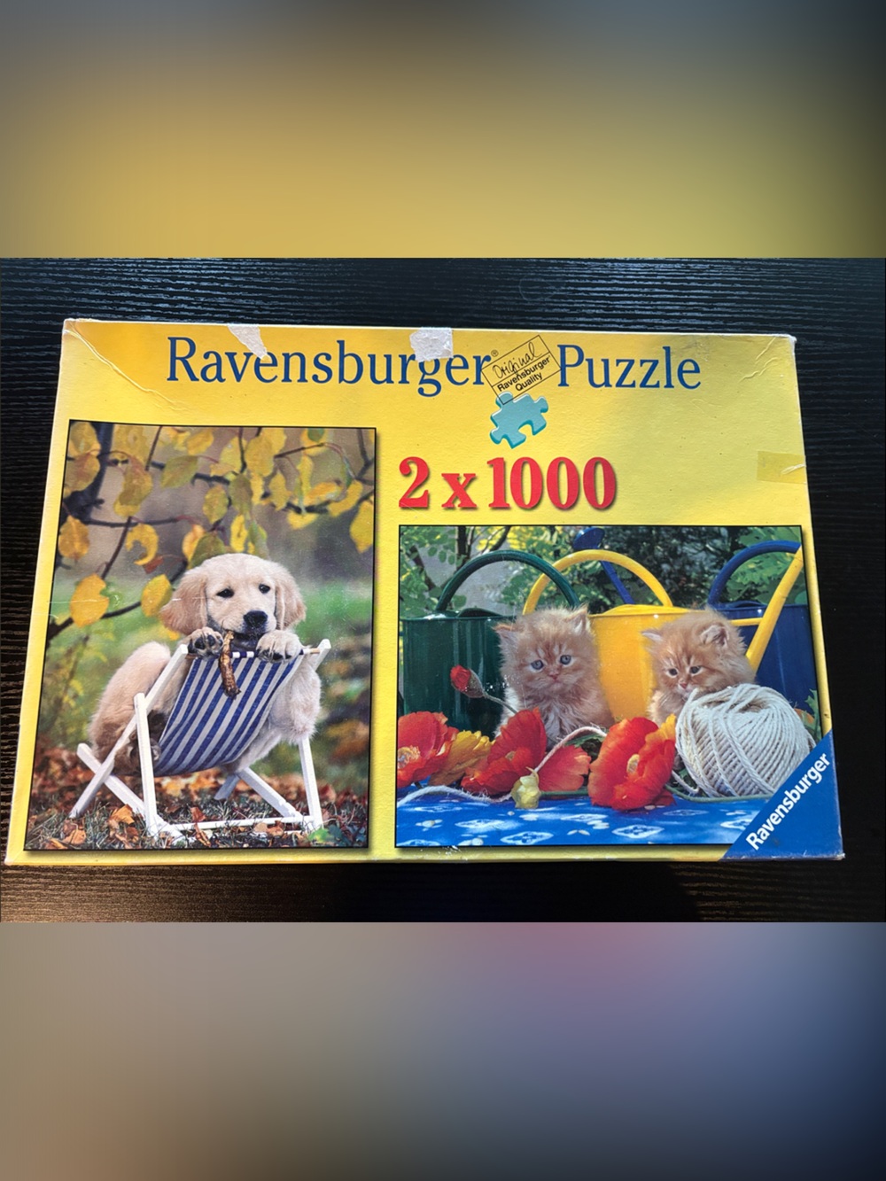 Ravensburger No.16799 -Two 1,000 Piece Puzzle Set